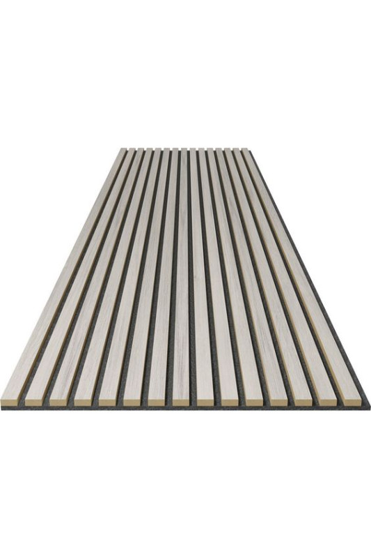 Özbir Kitchen Beyaz Akustik Duvar Paneli 100x240 Ahşap Duvar Paneli